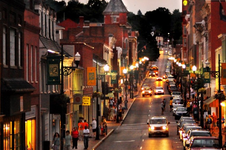Staunton, Va. is blessed with the backdrop of the Shenandoah Valley and the main artery of Beverley Street, whose brick buildings amount to one of the highest concentrations of showy late-19th-century architecture in any U.S. town.